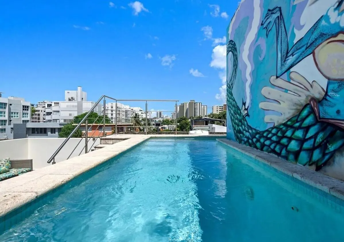 Estrella Urban Oasis Private Rooftop Pool And Patio San Juan
